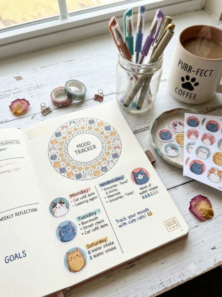 10 Creative Ways to Use Printable Stickers in Your Bullet Journal & Planner