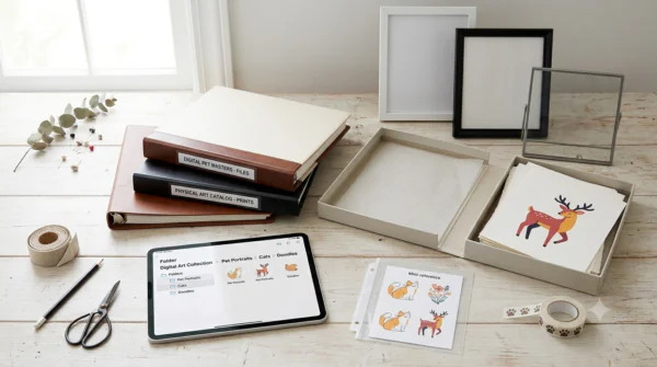 Organizing Your Pet Portrait Collection: Best Practices for Digital Files & Physical Prints