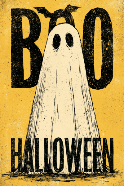 Vintage Ghost BOO Halloween Printable Wall Art – Retro Spooky Season Poster, Rustic Distressed Fall Wall Decor Vintage Ghost BOO Halloween Printable Wall Art – Retro Spooky Season Poster, Rustic Distressed Fall Wall Decor