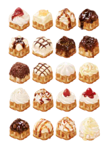 Gourmet Waffles & Desserts Clipart PNG Set – Sweet Bakery Food Bundle, Whipped Cream & Chocolate Dessert Digital Graphics Gourmet Waffles & Desserts Clipart PNG Set – Sweet Bakery Food Bundle, Whipped Cream & Chocolate Dessert Digital Graphics