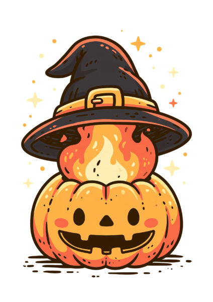 Cute Halloween Pumpkin with Witch Hat Clipart PNG – Spooky Flaming Jack-o'-Lantern Illustration, Kawaii Fall Season Digital Graphic for Sublimation & Crafts Cute Halloween Pumpkin with Witch Hat Clipart PNG – Spooky Flaming Jack-o’-Lantern Illustration, Kawaii Fall Season Digital Graphic for Sublimation & Crafts