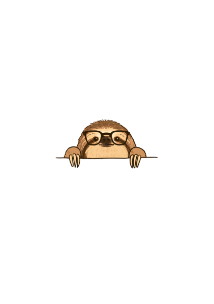 Peeking Sloth with Glasses Clipart PNG – Funny Smart Sloth in Eyeglasses Illustration, Cute Peeking Animal Sublimation Digital Graphic Peeking Sloth with Glasses Clipart PNG – Funny Smart Sloth in Eyeglasses Illustration, Cute Peeking Animal Sublimation Digital Graphic