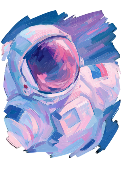 Astronaut Oil Painting Clipart PNG – Expressive Galaxy Space Helmet Design, Impasto Purple & Blue Cosmic Digital Graphics Astronaut Oil Painting Clipart PNG – Expressive Galaxy Space Helmet Design, Impasto Purple & Blue Cosmic Digital Graphics