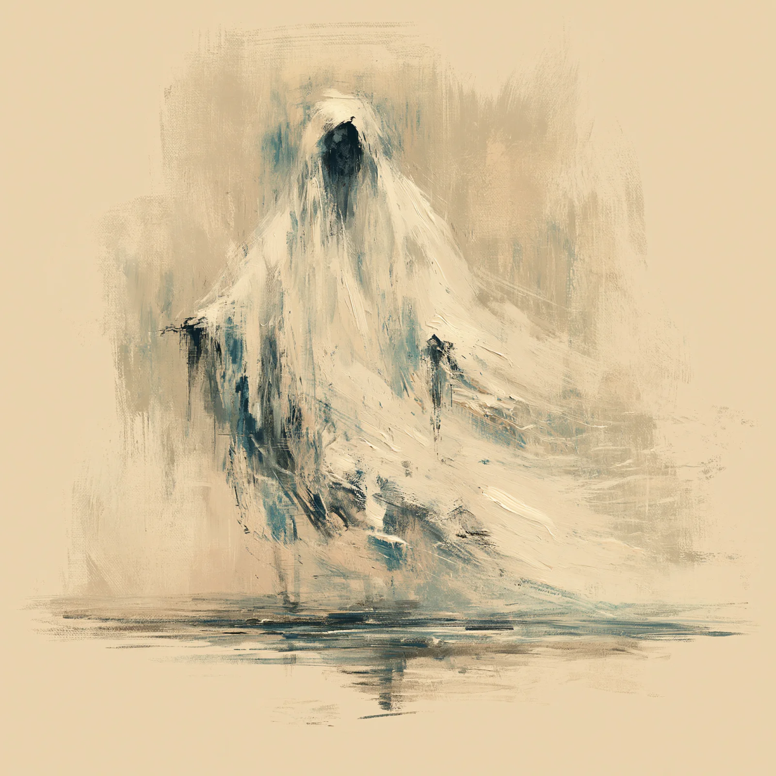 Dark Academia Ghost Printable Wall Art – Ethereal Fine Art Phantom Painting, Moody Gothic Halloween Poster & Vintage Neutral Decor Dark Academia Ghost Printable Wall Art – Ethereal Fine Art Phantom Painting, Moody Gothic Halloween Poster & Vintage Neutral Decor